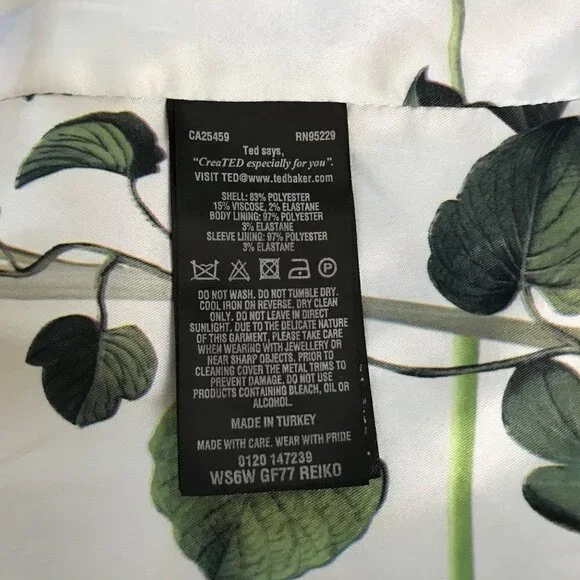 Ted Baker Black Reiko Blazer Size 1 (US 4) - Picture 8 of 11